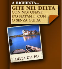 gite nel Delta del Po